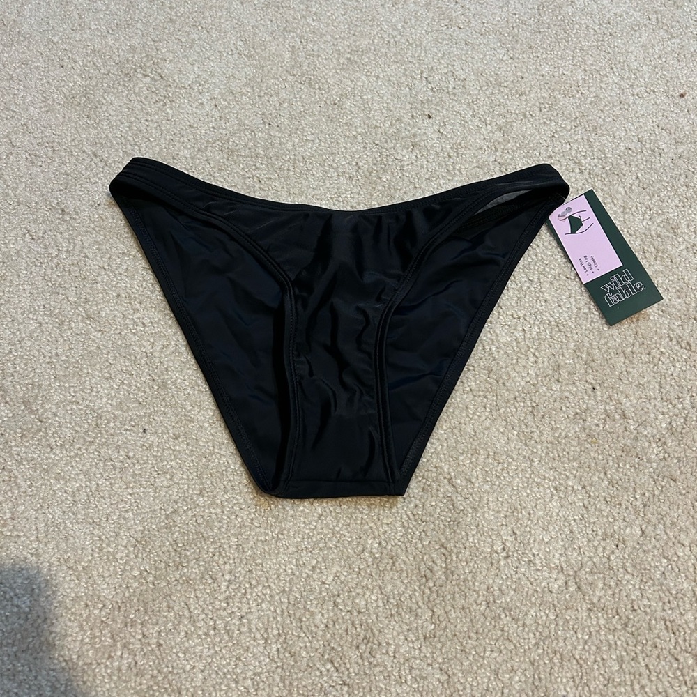 NWT Black womens swimsuit bottoms